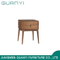 Mesa de almacenamiento de mesa de madera moderna de madera Muebles de la sala de estar