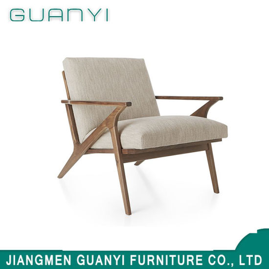 2019 Venta caliente Sillón de madera deslizante natural