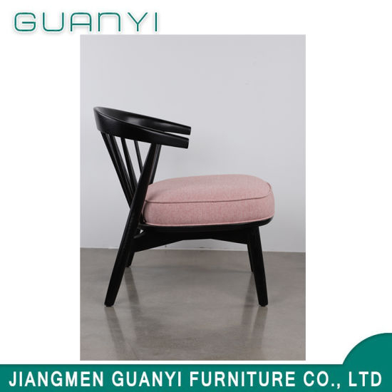 Tapicería Sillón de madera de madera maciza