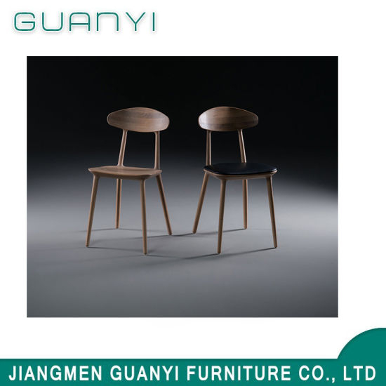 Silla de comedor de madera de ceniza sólida de estilo clásico moderno