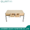 2019 Modern Steel con mesa de muebles de oficina de cajones