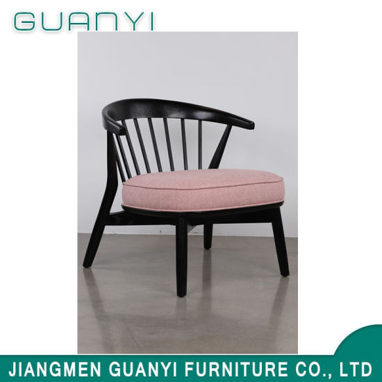 Tapicería Sillón de madera de madera maciza