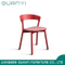 2019 Venta caliente moderna Conjuntos de comedor de madera Silla de restaurante