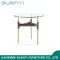 Mesa de café de mármol de muebles de madera moderno 2019