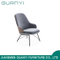 Nuevo producto Barato Metal Leg Restaurante Sillón Sillón de ocio Sillón
