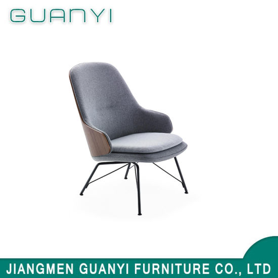 Nuevo producto Barato Metal Leg Restaurante Sillón Sillón de ocio Sillón