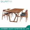 2019 Mobiliario moderno de mesa de comedor de madera