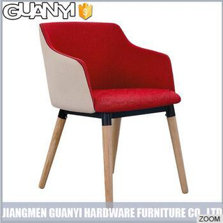 Mezclar el color moderno fresno sólido muebles de madera con brazos.