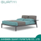 2019 Mobiliario de madera moderno de madera cama doble