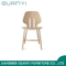 Silla de comedor de muebles de madera maciza de diseño nórdico