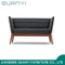 2019 moderno muebles de madera sofá cama