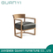 2019 Moderno Marco de madera elegante moda para el sillón de muebles