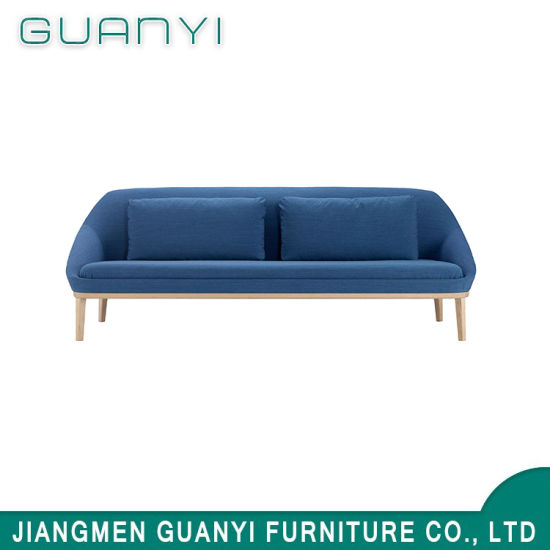 2019 Muebles modernos de madera Dos asientos Hotel Sofá