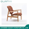 2018 Nuevo estilo Soliod Ash Wood con sillón de tela