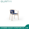 2019 moderno diseño simple silla de comedor de madera sólida