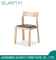 Silla de vida tapizada de madera maciza de Morden