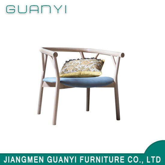 2018 nueva llegada marco de madera material de tela sillón de sala de estar para la venta