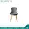 Silla de comedor de tela de espuma de madera de madera