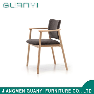 Marco de madera maciza con asiento de tela Sillón de asiento Living Mobiliario