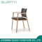 Marco de madera maciza con asiento de tela Sillón de asiento Living Mobiliario