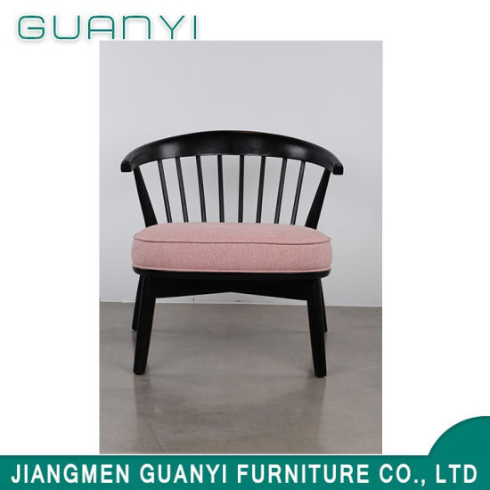 Tapicería Sillón de madera de madera maciza