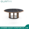 Mesa de restaurante de madera de mármol moderno 2019 mesa de restaurante