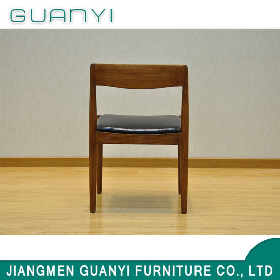 2019 Simply Modern Muebles de madera Conjuntos de comedor Silla de restaurante