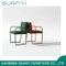 2019 Mobiliario moderno de tela de metal Muebles de ocio Sillón de ocio