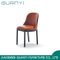 Silla de hotel de sala de estar de cuero de PU simple moderna