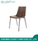 Morden Restaurant Mueble Reception Metal Leg Dining Silla