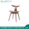 Simple Hotel Coffee Coffee Restaurable Silla de comedor de madera