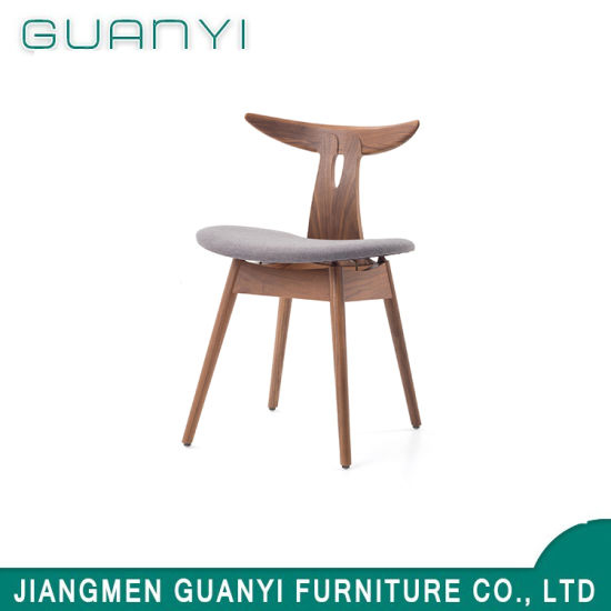 Simple Hotel Coffee Coffee Restaurable Silla de comedor de madera