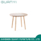 2019 Muebles modernos de madera del hotel Cafe Table Side