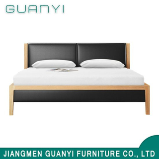 Dormitorio práctico Muebles Espacio Ahorro de madera Cama de madera Diseño de cama doble