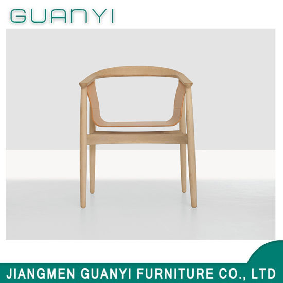 Diseño único América Ash Wood Dining Furniture Silla Restaurante
