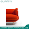 2019 moderno rojo cómodo muebles de madera sofá cama