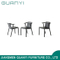 Modern Wood Black Home Restaurant Hotel Silla de comedor