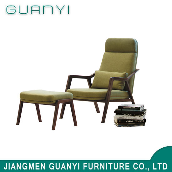 2018 Sillón de estilo moderno Golden Proveedor Sillón de tela de sala de estar