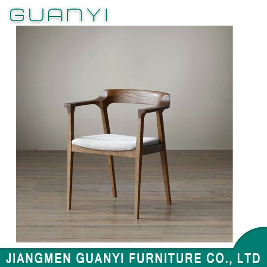 2019 Moderna nueva llegada Ash Wood Home Use Silla de comedor del hotel