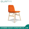 2019 Silla de comedor de la pierna de madera suave moderna 2019