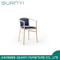 Silla de comedor de maderas de ceniza de precios de fábrica simple moderna