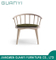 Nueva silla de taburete de barra de muebles de madera natural