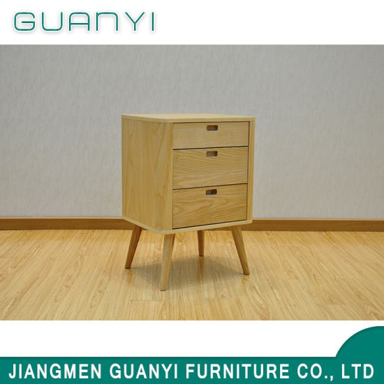 2019 Modernos Tres cajones Muebles de madera Sala de estar Carbinet