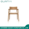 Nuevos productos Sillón de tela de PU de marco de madera moderno para el hogar / hotel
