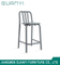 Taburete de barra de muebles de metal estable moderno
