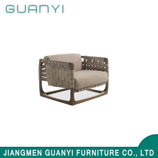 2018 moderno diseño simple sillón de cadena sillón de uso doméstico suave
