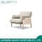 Conjuntos de sofá individuales de muebles de madera modernos 2019