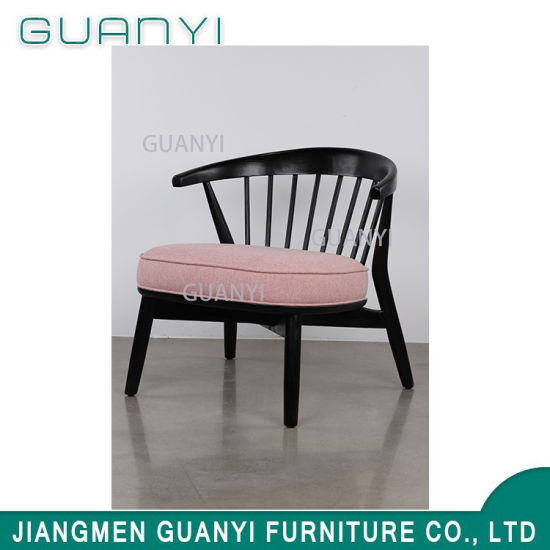 Tapicería Sillón de madera de madera maciza