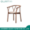 Moderno estilo nórdico ceniza muebles de madera silla de comedor