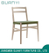 Conjunto de restaurante de madera de ceniza simple comercial Silla de comedor